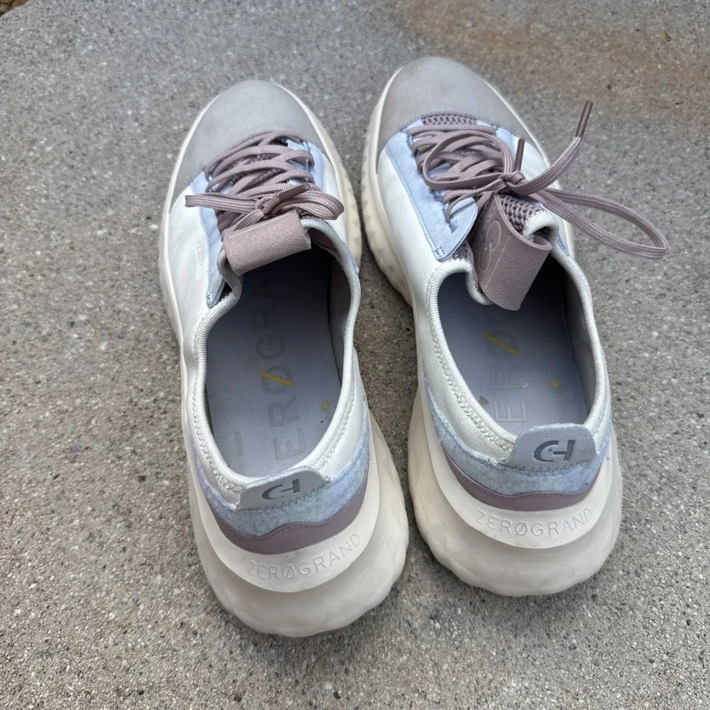 Cole Haan Women's Generation Zerogrand II Sneakers, Camel/Rose/Blue Size 11